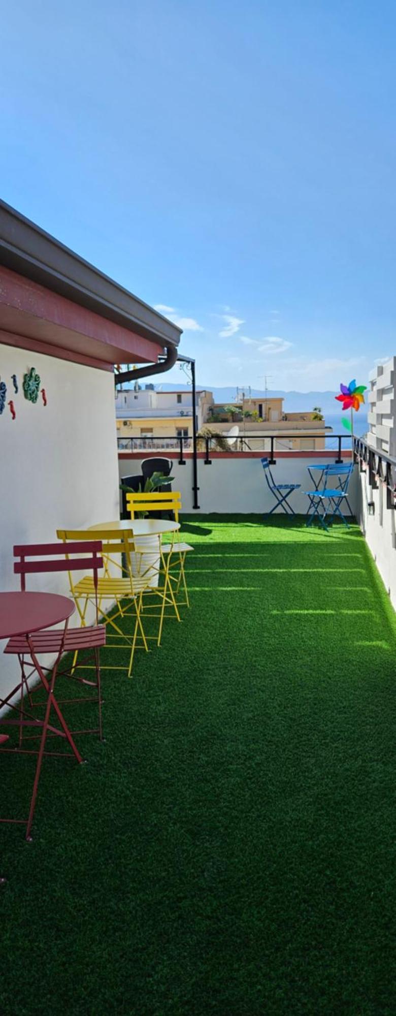 B&B Fuori Squadro - In Centro Con Terrazza Relax Vista Mare Reggio di Calabria Kültér fotó